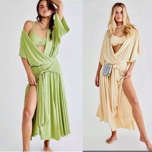 Free People Kauai Dress in Sage Green